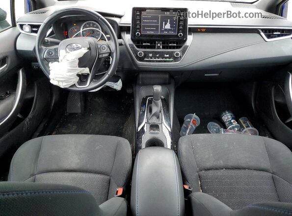 5YFS4RCE1LP034113 2020 TOYOTA COROLLA Blue Widok deski rozdzielczej