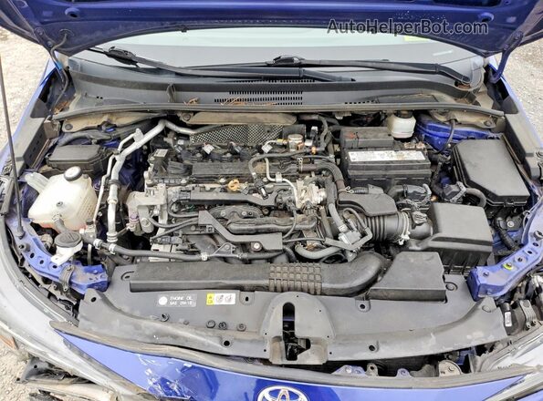 5YFS4RCE1LP034113 2020 TOYOTA COROLLA Blue Widok wnętrza z tyłu