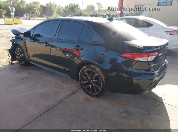 5YFS4RCE2LP044259 2020 TOYOTA COROLLA Black Tył lewy