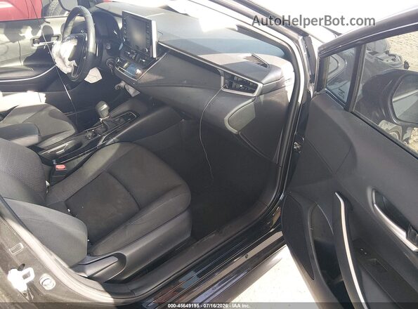 5YFS4RCE2LP044259 2020 TOYOTA COROLLA Black Widok wnętrza z przodu