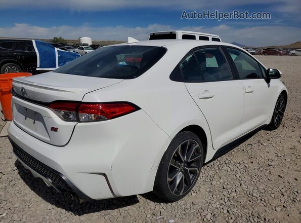 5YFS4RCE3LP013988 2020 TOYOTA COROLLA Белый Задняя правая четверть
