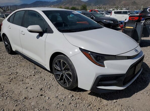 5YFS4RCE3LP013988 2020 TOYOTA COROLLA Белый Передняя правая четверть