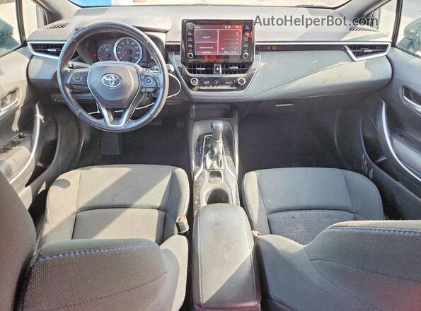 5YFS4RCE3LP016714 2020 TOYOTA COROLLA Blue Dashboard view
