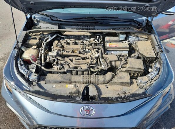 5YFS4RCE3LP016714 2020 TOYOTA COROLLA Blue Rear interior view