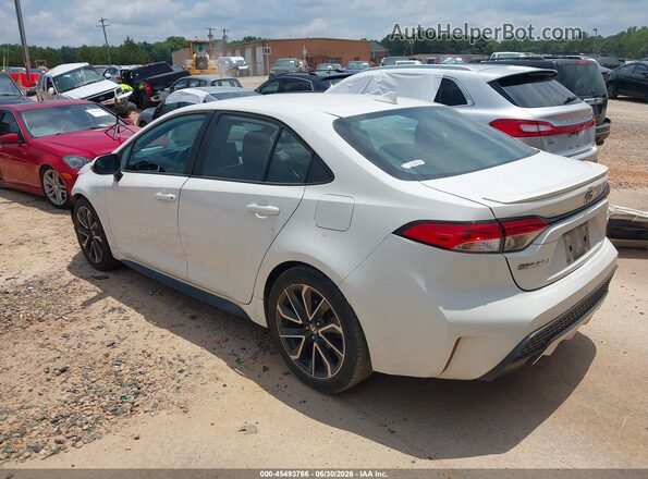 5YFS4RCE3LP038633 2020 TOYOTA COROLLA White Trasero izquierdo