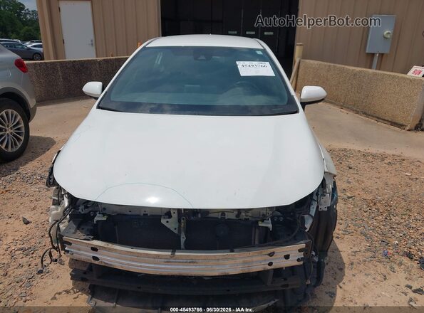 5YFS4RCE3LP038633 2020 TOYOTA COROLLA White Vista del cuadro de instrumentos
