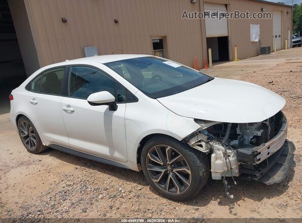 5YFS4RCE3LP038633 2020 TOYOTA COROLLA White Vista interior trasera