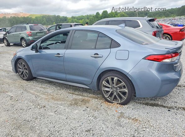 5YFS4RCE4LP021453 2020 TOYOTA COROLLA Blue Задня ліва чверть