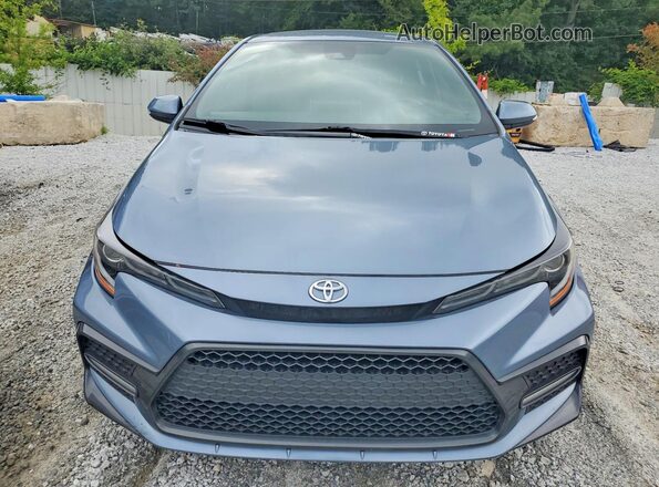5YFS4RCE4LP021453 2020 TOYOTA COROLLA Blue Вид спереду