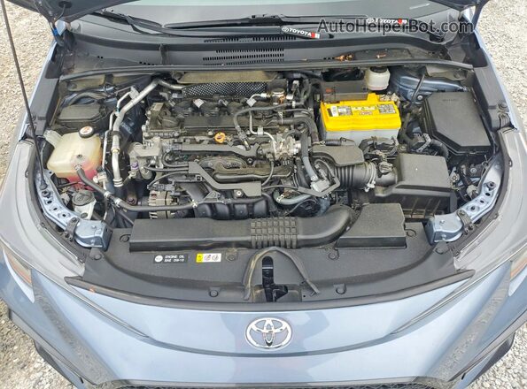 5YFS4RCE4LP021453 2020 TOYOTA COROLLA Blue Вид задньої частини салону