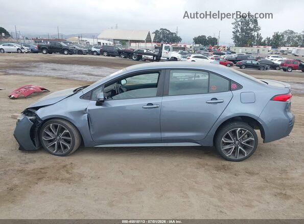 5YFS4RCE4LP051133 2020 TOYOTA COROLLA Blue Widok wnętrza z tyłu