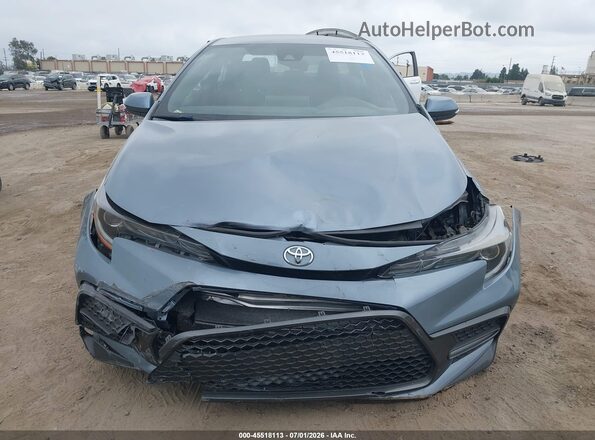 5YFS4RCE4LP051133 2020 TOYOTA COROLLA Blue Widok deski rozdzielczej