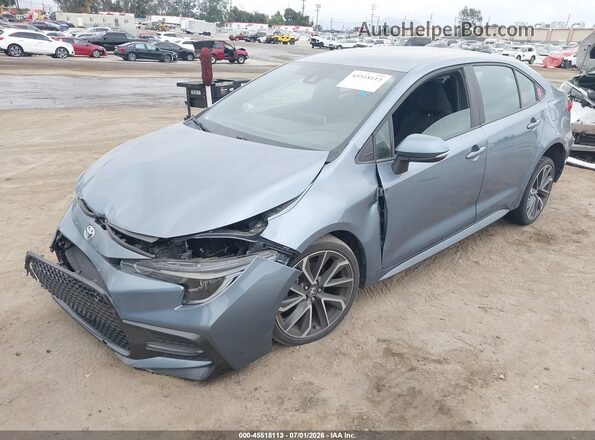 5YFS4RCE4LP051133 2020 TOYOTA COROLLA Blue Przód lewy