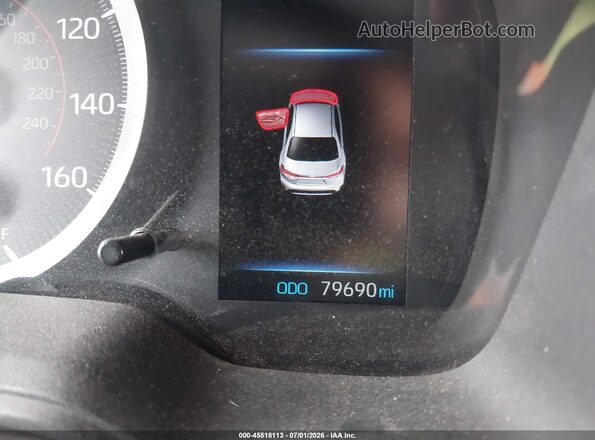 5YFS4RCE4LP051133 2020 TOYOTA COROLLA Blue Widok wnętrza 360 stopni