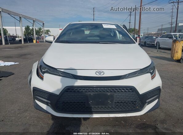 5YFS4RCE5LP042165 2020 TOYOTA COROLLA Белый Вид щитка приборов