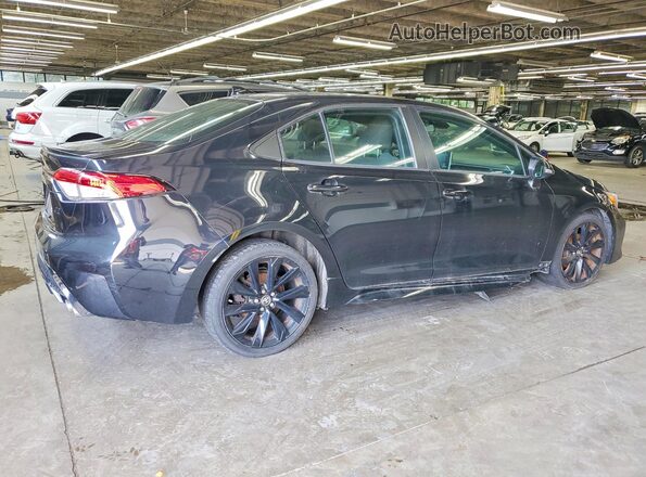 5YFS4RCE6LP030705 2020 TOYOTA COROLLA Black Tył prawy