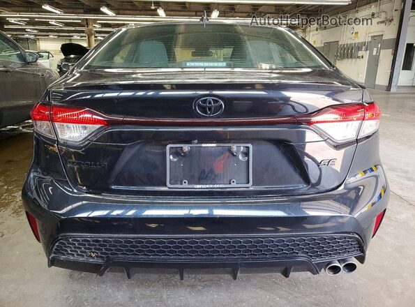 5YFS4RCE6LP030705 2020 TOYOTA COROLLA Black Widok z tyłu