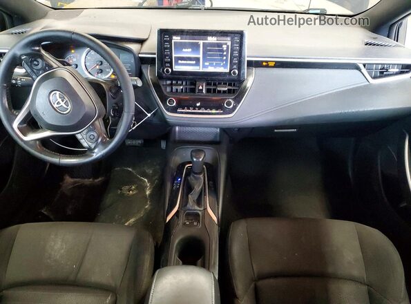 5YFS4RCE6LP030705 2020 TOYOTA COROLLA Black Widok deski rozdzielczej