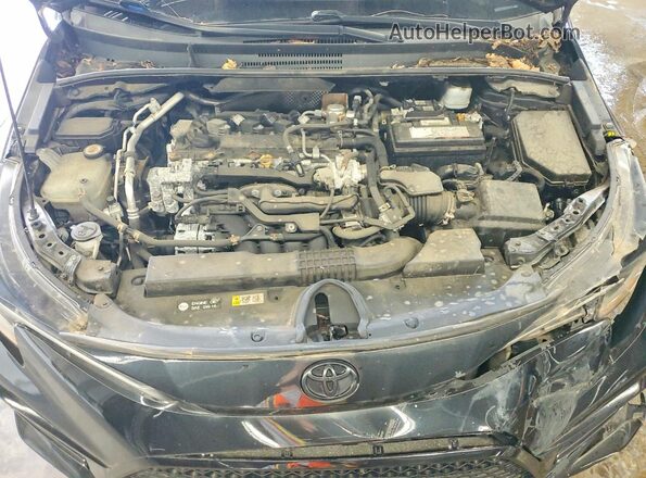 5YFS4RCE6LP030705 2020 TOYOTA COROLLA Black Widok wnętrza z tyłu