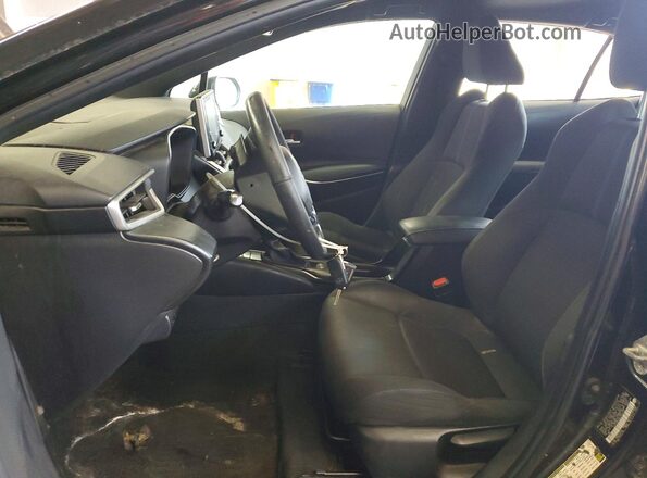 5YFS4RCE6LP030705 2020 TOYOTA COROLLA Black Widok wnętrza z przodu
