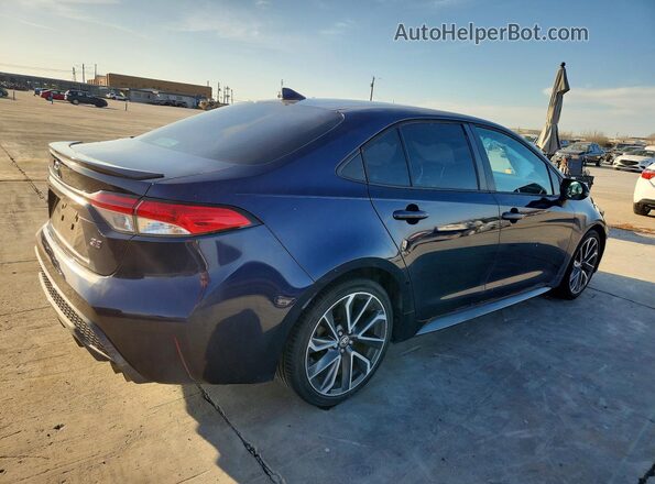 5YFS4RCE6LP032227 2020 TOYOTA COROLLA Синий Задняя правая четверть