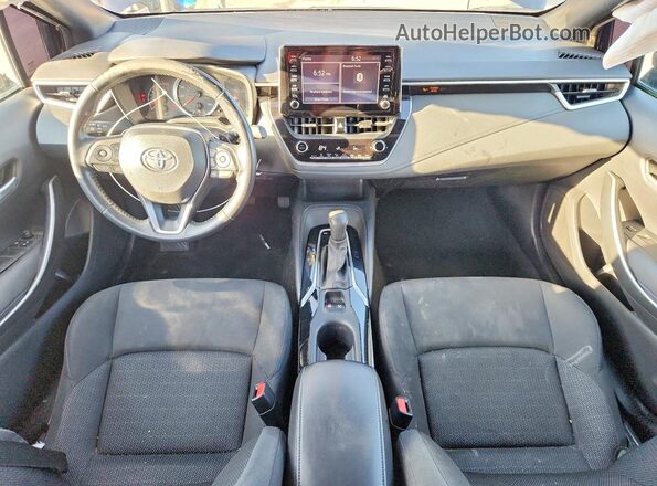 5YFS4RCE6LP032227 2020 TOYOTA COROLLA Синий Вид панели приборов
