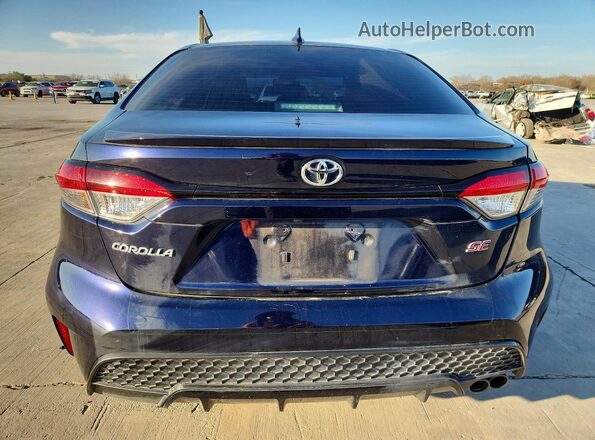 5YFS4RCE6LP032227 2020 TOYOTA COROLLA Синий Вид сзади