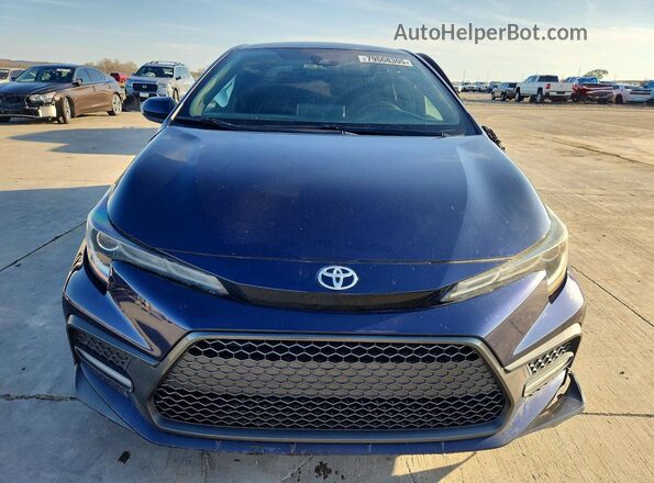 5YFS4RCE6LP032227 2020 TOYOTA COROLLA Синий Вид спереди