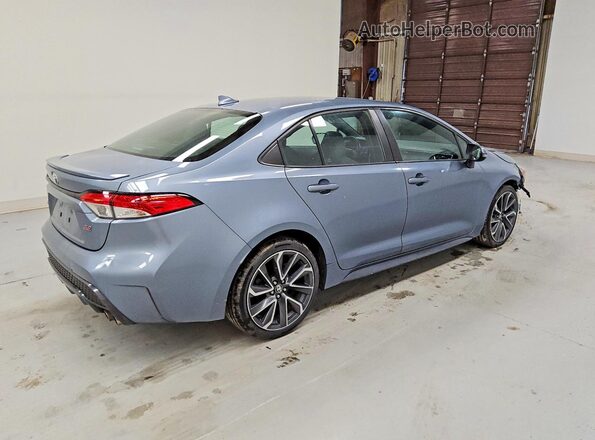 5YFS4RCE6LP037055 2020 TOYOTA COROLLA Blue Rear right