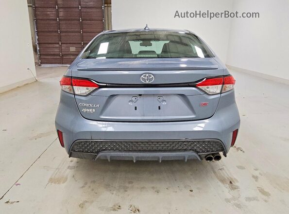 5YFS4RCE6LP037055 2020 TOYOTA COROLLA Blue Rear view