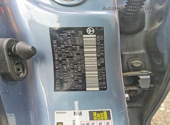 5YFS4RCE6LP037055 2020 TOYOTA COROLLA Blue Engine compartment view
