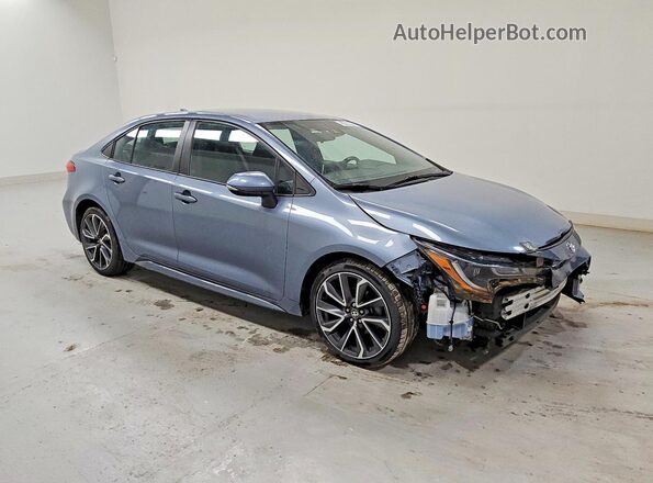 5YFS4RCE6LP037055 2020 TOYOTA COROLLA Blue Front right