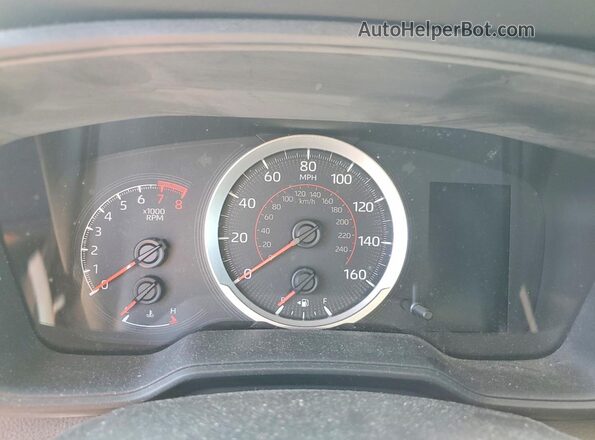 5YFS4RCE6LP042093 2020 TOYOTA COROLLA Silver Vista del cuadro de instrumentos