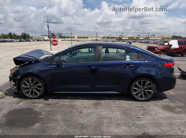 5YFS4RCE7LP016022 2020 TOYOTA COROLLA Blue 