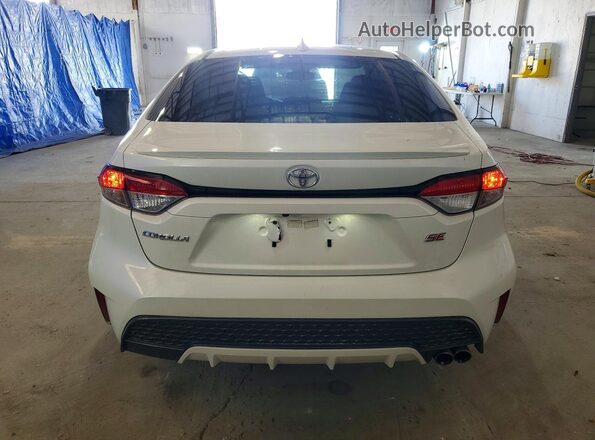 5YFS4RCE7LP037257 2020 TOYOTA COROLLA White Vista trasera
