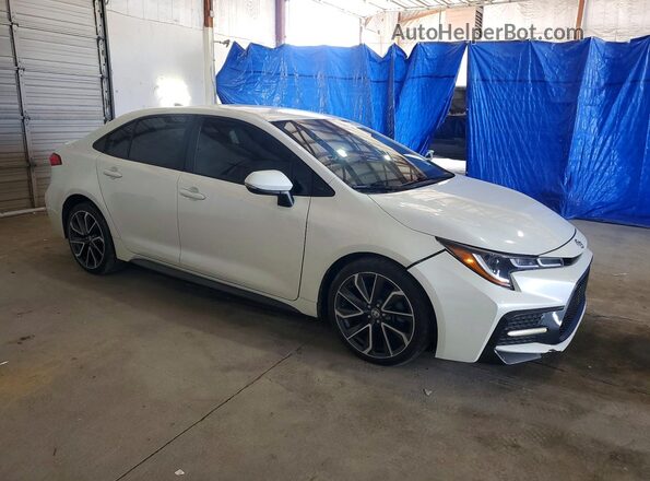 5YFS4RCE7LP037257 2020 TOYOTA COROLLA White Delantero derecho