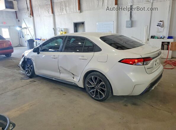 5YFS4RCE7LP037257 2020 TOYOTA COROLLA White Trasero izquierdo