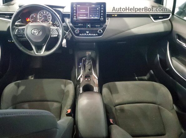 5YFS4RCE7LP037257 2020 TOYOTA COROLLA White Vista del salpicadero