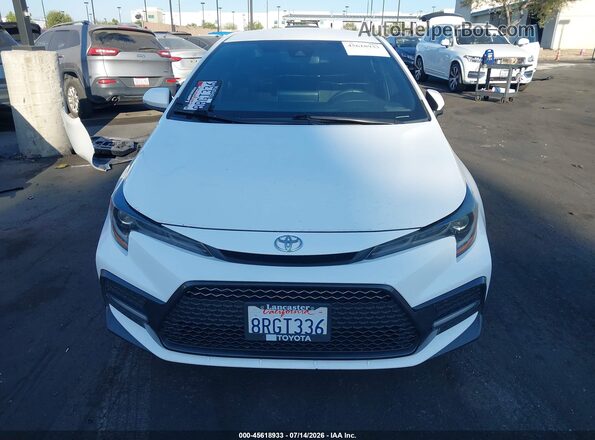 5YFS4RCE7LP039087 2020 TOYOTA COROLLA White Vista interior trasera