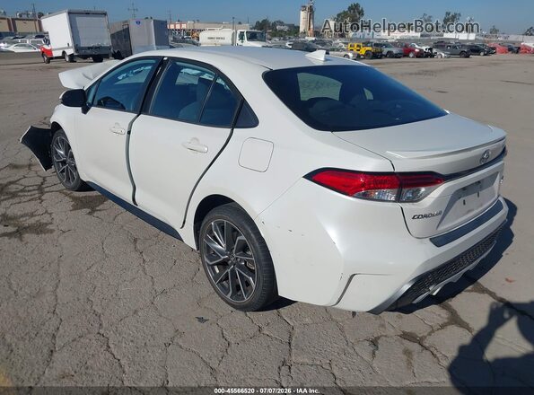 5YFS4RCE8LP054357 2020 TOYOTA COROLLA Белый Задняя левая четверть