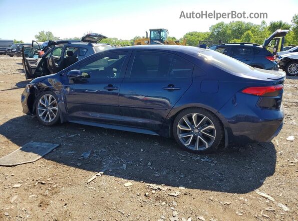 5YFS4RCE8LP054682 2020 TOYOTA COROLLA Blue Задня ліва чверть