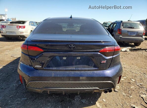 5YFS4RCE8LP054682 2020 TOYOTA COROLLA Blue Вид ззаду