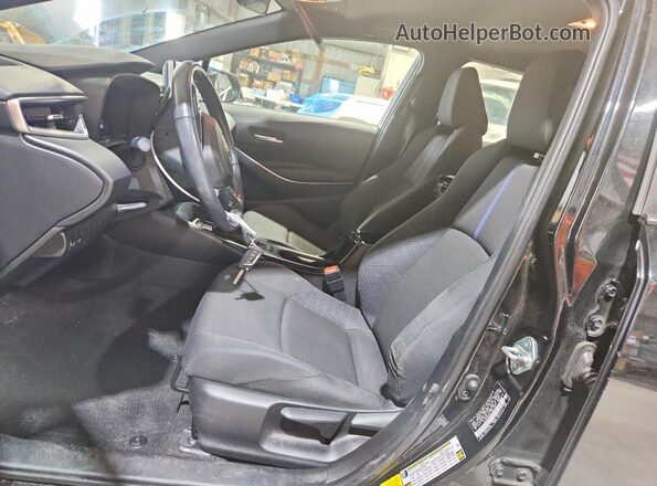 5YFS4RCE8LP057243 2020 TOYOTA COROLLA Black Вид салону спереду
