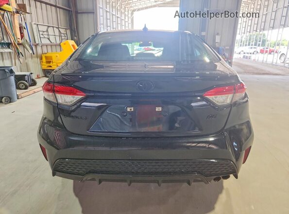 5YFS4RCE8LP057243 2020 TOYOTA COROLLA Black Вид ззаду