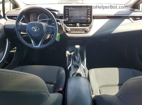 5YFS4RCE9LP022579 2020 TOYOTA COROLLA Silver Widok deski rozdzielczej