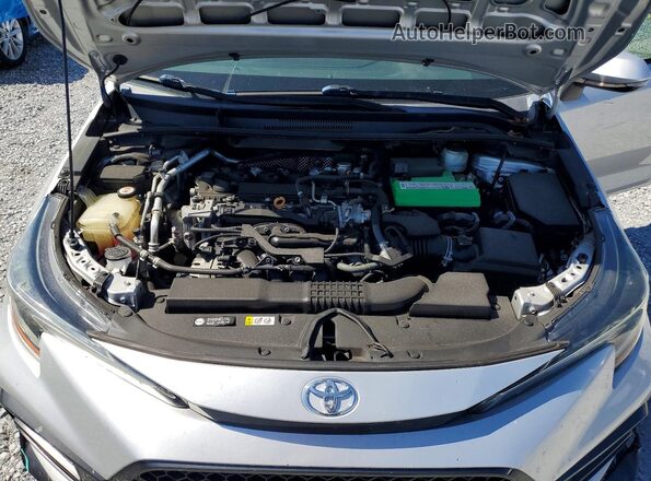 5YFS4RCE9LP022579 2020 TOYOTA COROLLA Silver Widok wnętrza z tyłu