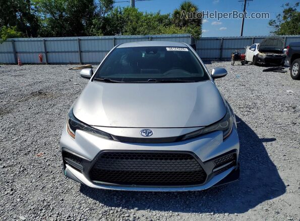 5YFS4RCE9LP022579 2020 TOYOTA COROLLA Silver Widok z przodu