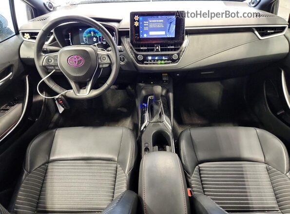 5YFT4MCE0PP166695 2023 TOYOTA COROLLA Gray Widok deski rozdzielczej