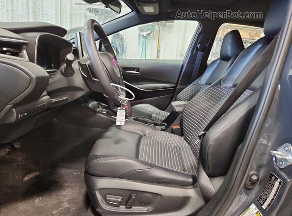 5YFT4MCE0PP166695 2023 TOYOTA COROLLA Gray Widok wnętrza z przodu