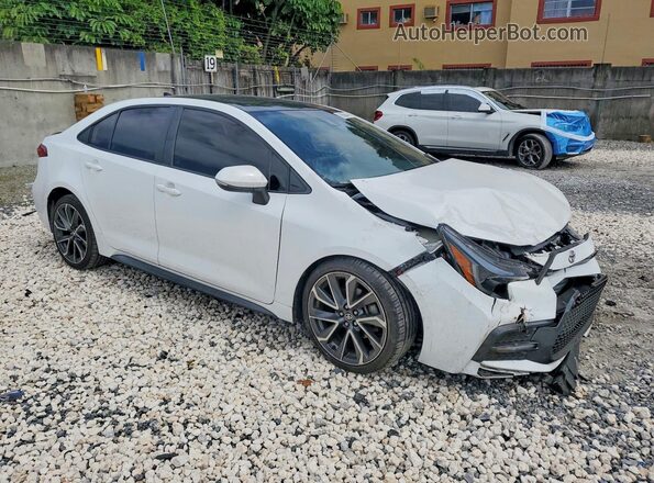 5YFT4MCE1NP100377 2022 TOYOTA COROLLA Белый Передняя правая четверть